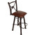 Coronado Swivel Barstool - Posse Antique Brown