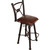 Coronado Swivel Barstool - Bronco Antique Brown