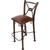 Coronado Barstool - Running Horses Antique Brown