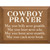 Cowboy's Prayer Wall Art
