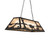 Primitive Buffalo Oblong Pendant Light