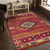 Gold Rush Diamond Red Rug - 2 x 3