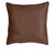 Chocolate Suede Euro Sham