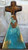 Turquoise Clay Cross - Medium