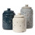 Dusty Trail Distressed Canisters - Set of 3