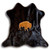 Buffalo Mini Black Cowhide Rug