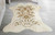 Victorian Filigree Beige Mini Cowhide Rug