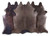 Brown Specked Cowhide Rug - Large