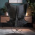 Black Cowhide Sling Chair