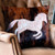 Cowhide Horse Mirage Pillow - Small