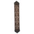 Fringed Lightning Hawk Leather Table Runner - 96 Inch