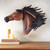 Spirit Wind Horse 3-D Wall Sculpture