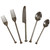 Rustic Scroll Five Piece Flatware Set