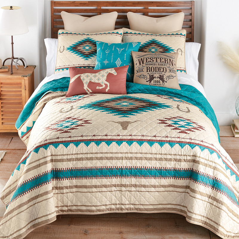 Southwest Ranch Quilt Bedding Collection