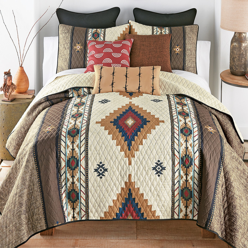 Las Cruces Canyon Quilt Bedding Collection