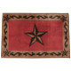 Red Star Bath Rug - OUT OF STOCK | Lone Star Western Decor