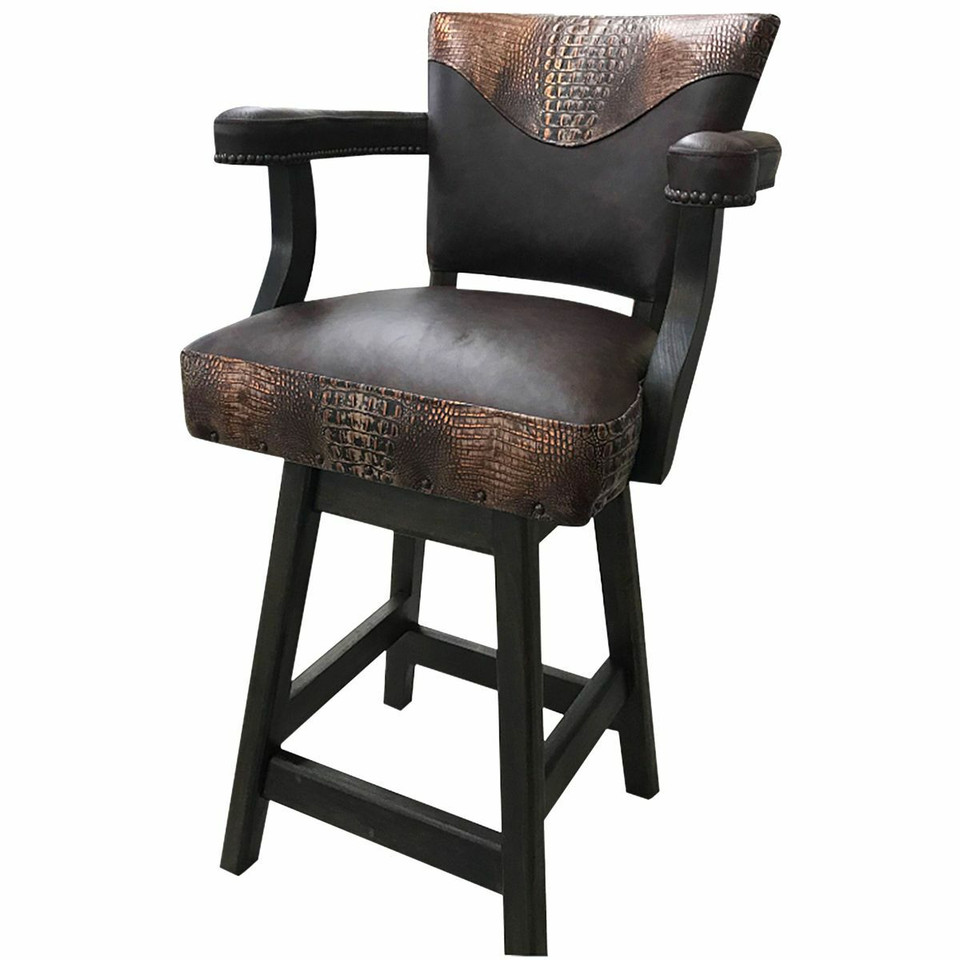Rustic Bar Furniture Cave Creek Barstool Lone Star Western Decor