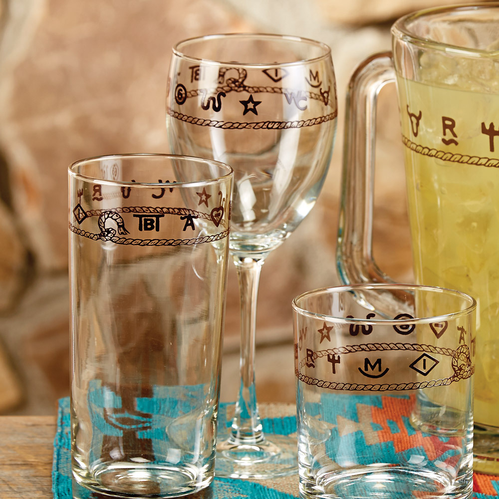 Rope & Brands Water Glasses - Set of 4 - OUT OF STOCK UNTIL 04/03/2024