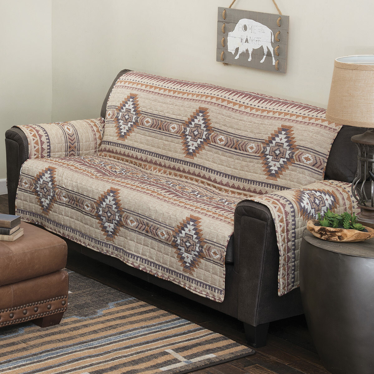 Southern Flare Sofa Cover | Lone Star Western Decor