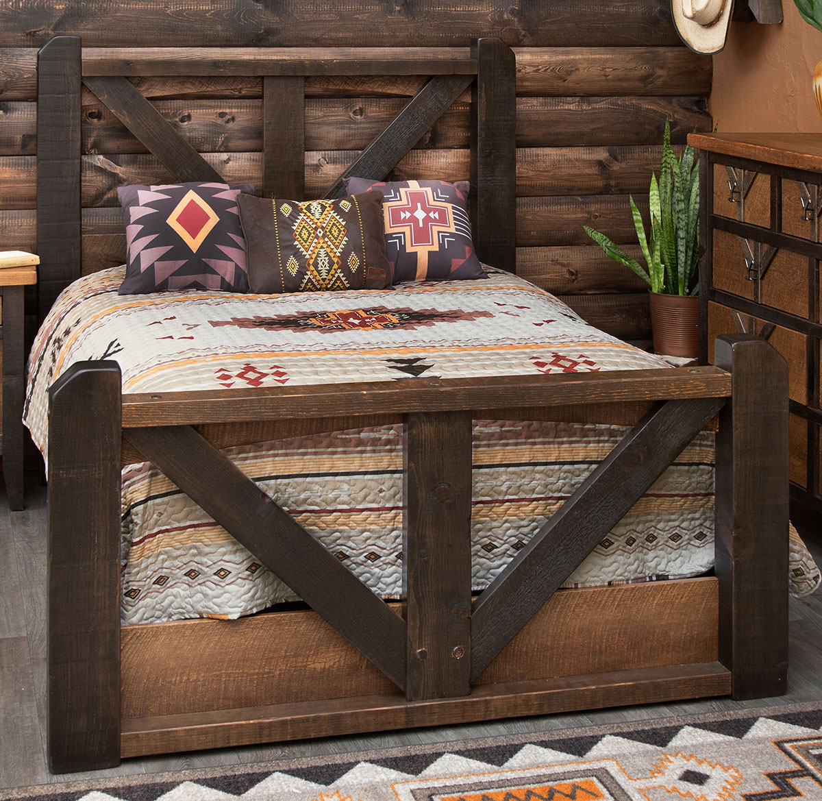 Yellowstone Dutton Bed - New Wood