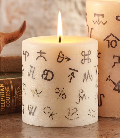 Brands Pillar Candle - 4 Inch