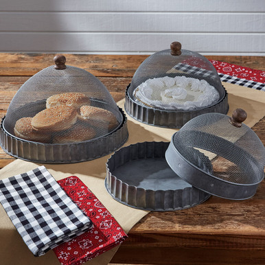 Set of 3-Screen Covers with Bases