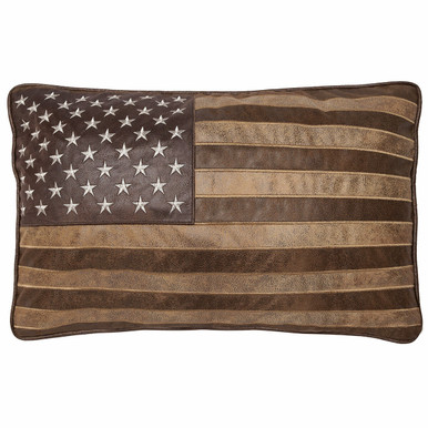 Rustic Primitive Barn Wood Grain grunge USA American Flag  Throw Pillow  for Sale by lfang77