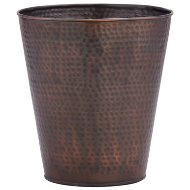 Image of Ranch Copper Waste Basket
