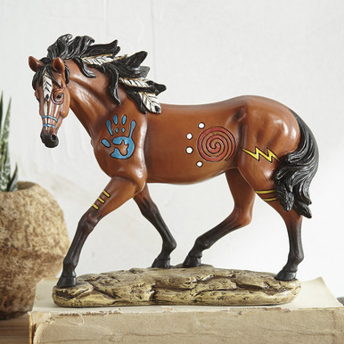 Image of Native Spirit Horse Sculpture