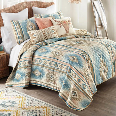 Image of Southwest Dream Quilt Bed Set - Queen