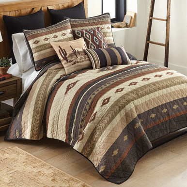Desert Canyon Quilt Bed Set - King