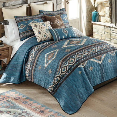 Image of Tahoe Sky Quilt Bed Set - Queen