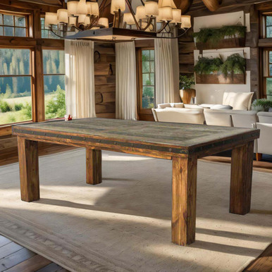 Ridgeview Dining Table - 84 Inch | Lone Star Western Decor