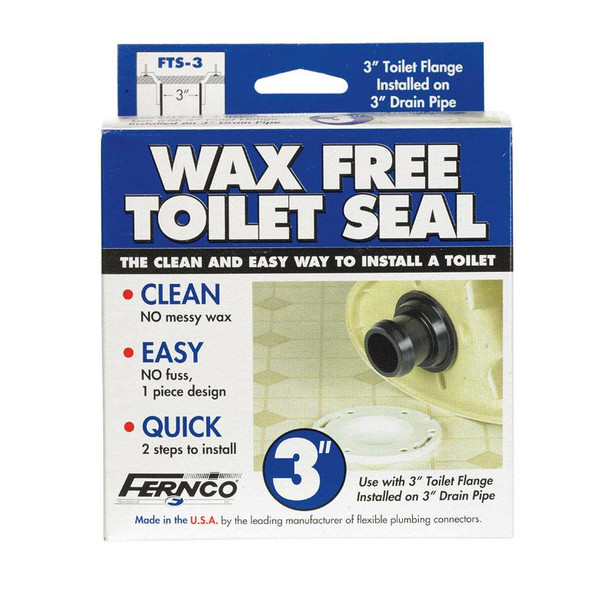 Fernco  Toilet Seal  PVC  3" OD
