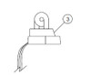 Strobe Flash Tube Assembly - 02-0250274-00