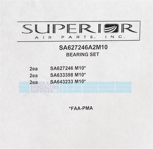 Bearing Set - SA627246A2M10