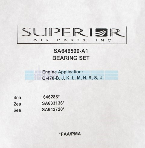 Bearing Set - SA646590-A1