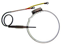 ALCOR CLAMP 3-1/4 EGT/TIT PROBE GROUNDED, .80 OHM, TYPE K- 86255