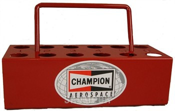 Spark Plug Tray, Red - CT-446