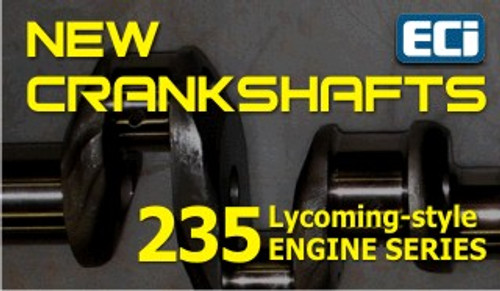 Crankshaft Assy, 3.875 Stroke, O-235 Series - AEL23501-1