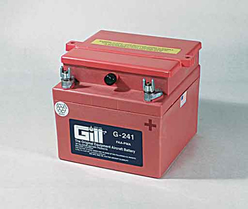 Gill G241 Battery with 3 qts acid - G241D