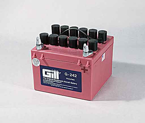 Gill G242 Battery with 3 qts acid - G242D