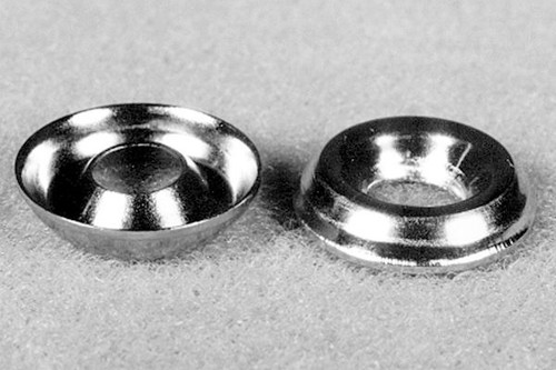 Raised Countersunk Finishing Washers,  Size #10  (25 per pack ) - 601-10