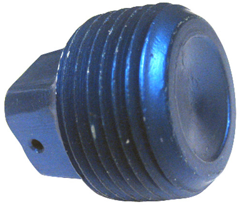 Plug, Square Head, Pipe Thread, Aluminum, Thread Size 1/2 - AN913-4D Plug, Square Head, Pipe Thread, Aluminum, Thread Size 1/2 - AN913-4D