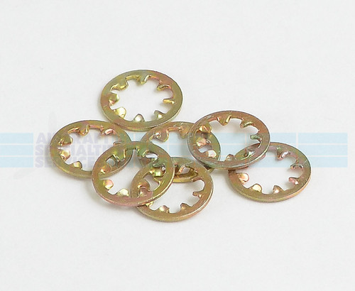 Lock Tooth (Internal) Washer, Size 3/8, (100 per pack) - AN936-A616
