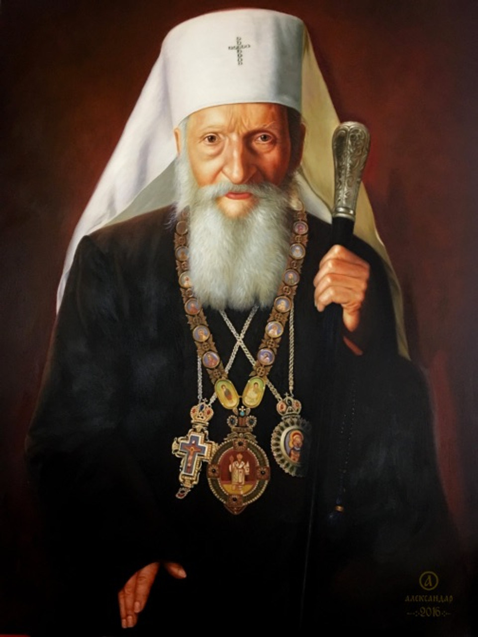 Patriarch +Pavle Image II - OrthodoxGifts.com