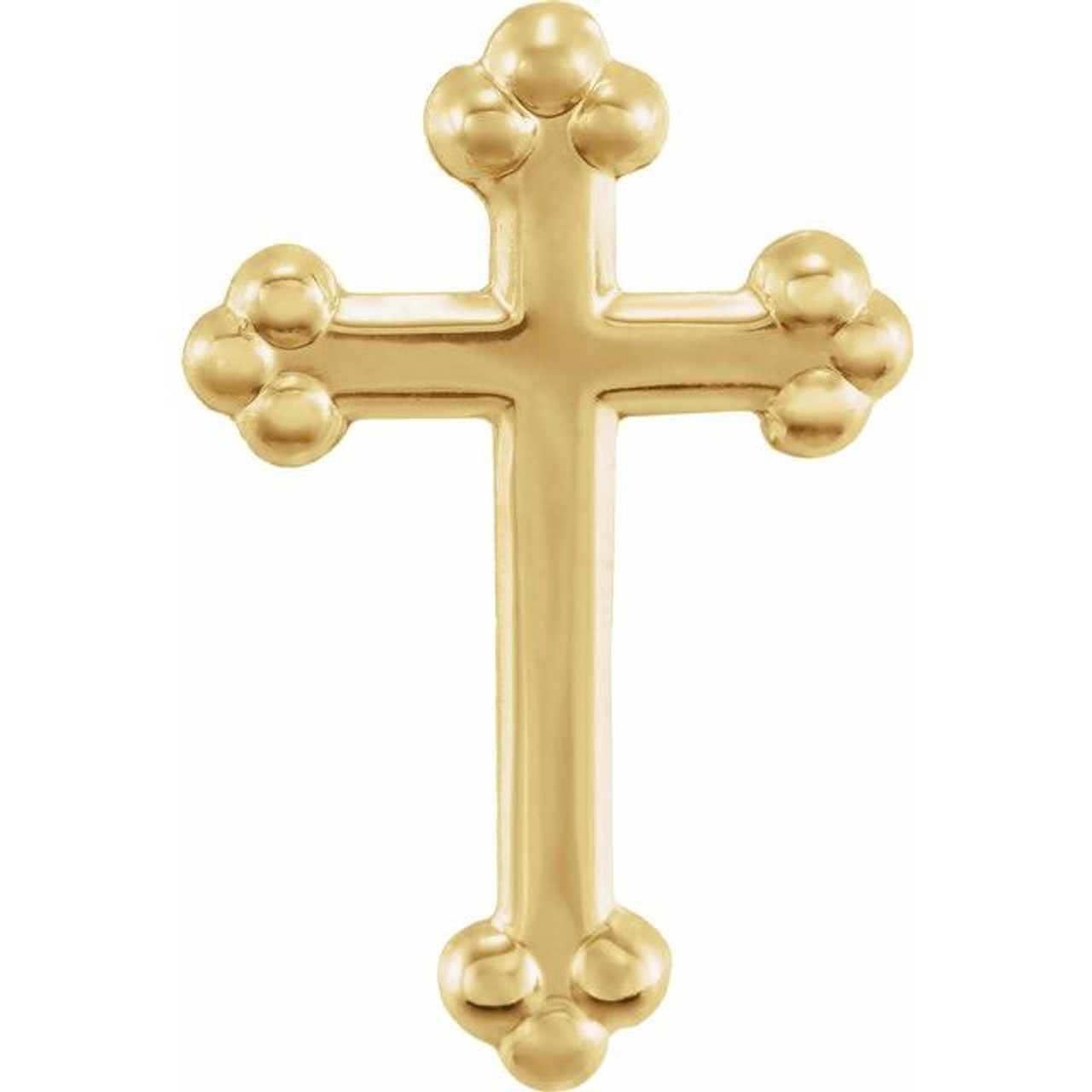 Christian Fish and Cross Gold Tie Tack