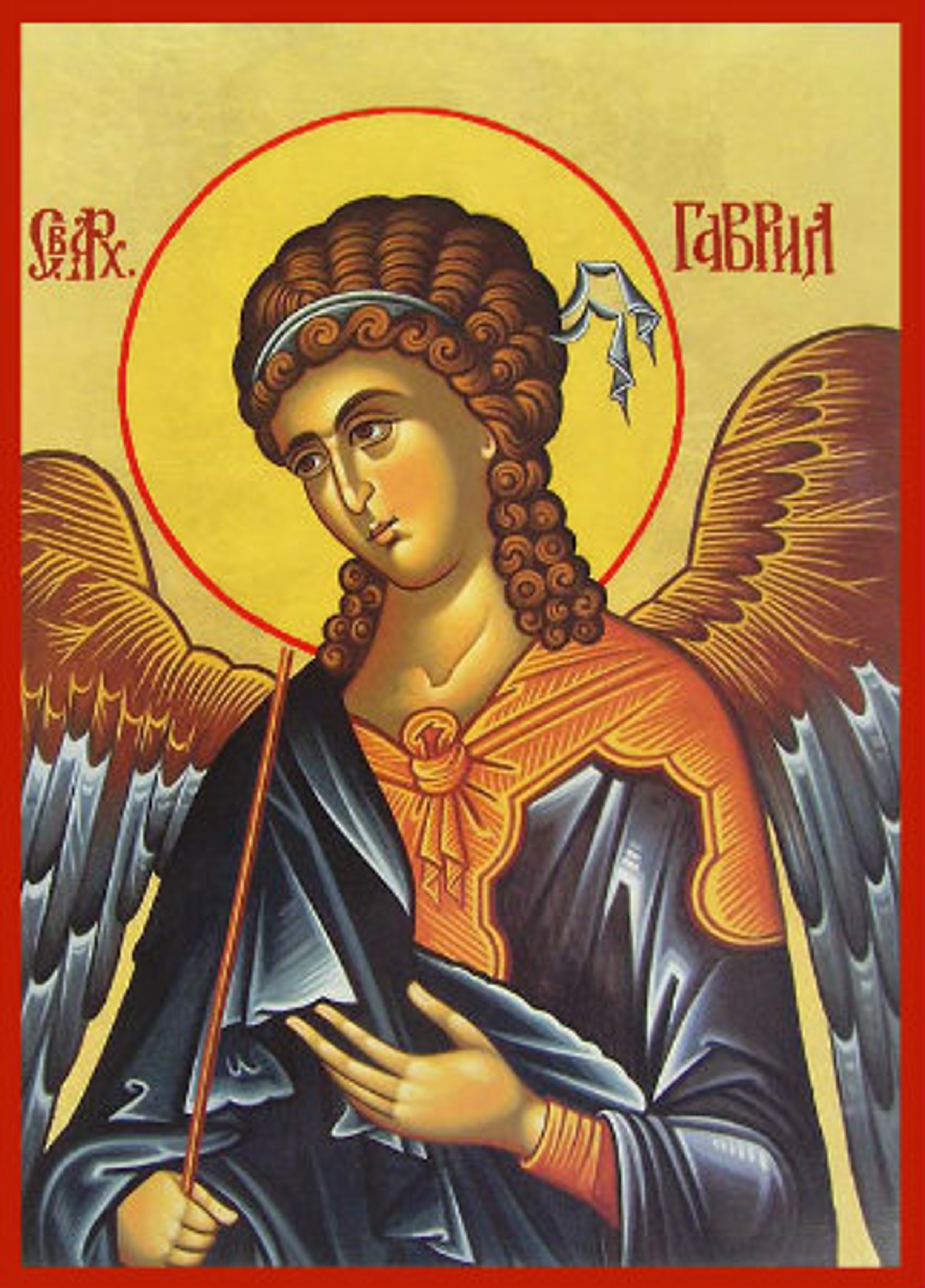 Archangel Gabriel Icon- Icon III - OrthodoxGifts.com