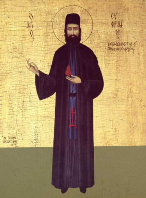 St. Ephraim of Nea Makri Icon