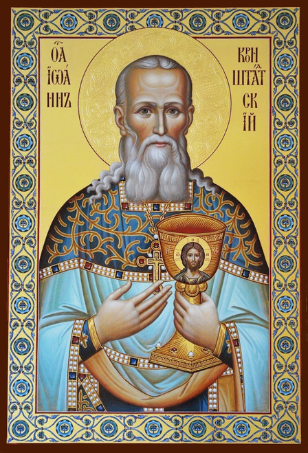 St. John of Kronstadt Icon- Icon IV St. John of Kronstadt Icon- Icon IV